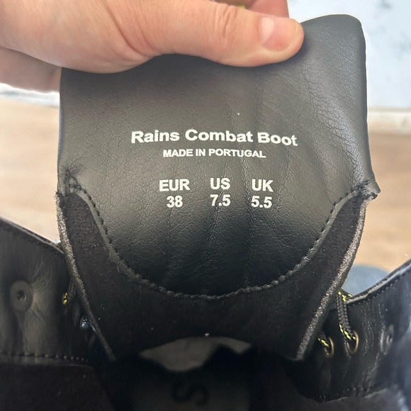 Rains combat boots - Picture 4 of 6